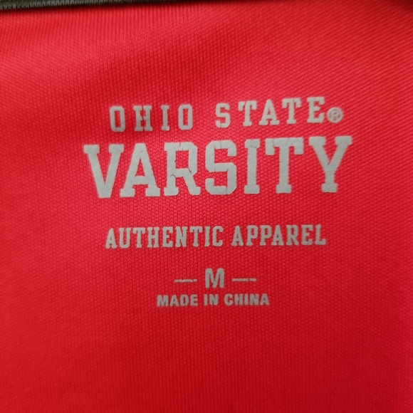 Ohio State Buckeyes Varsity Authentic Apparel Mens T-Shirt Red Medium - Picture 4 of 5